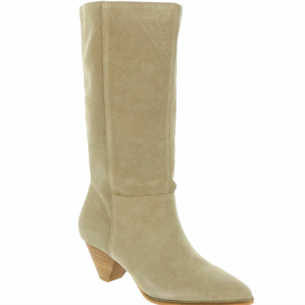 Lucky Brand Women's Fukko Mid Calf Boot Loose Calf